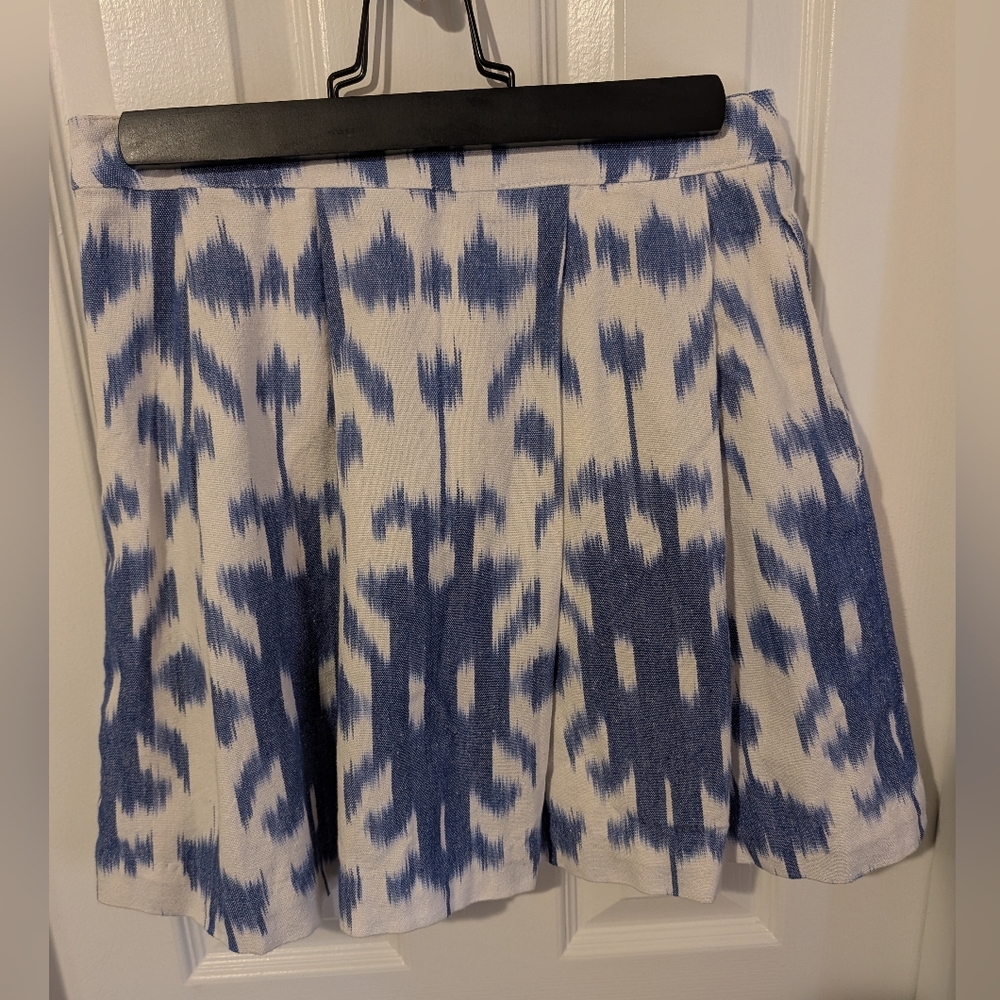 Vineyard Vines Blue and White Mini Skirt Size 0 - Picture 2 of 9